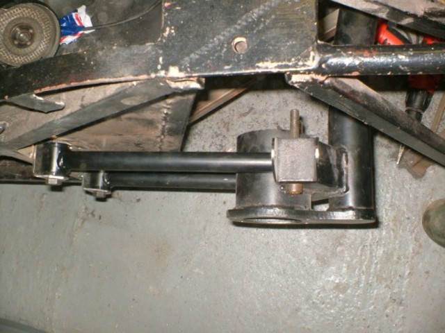 ns trailing arm brackets tacked
